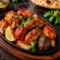 Punjabi Bhuna Mix Grill (scharf/hot)