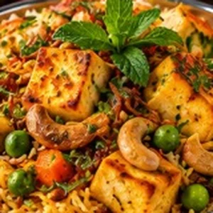 Panir-Vegetable Biriany