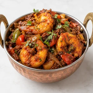 Punjabi Scampi Bhuna – King Prawn