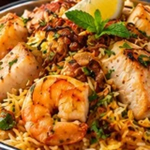 Seafood Biriany
