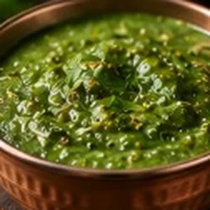 Grüner Chili-Dip