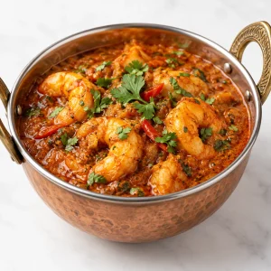 Scampi Curry (pikant)